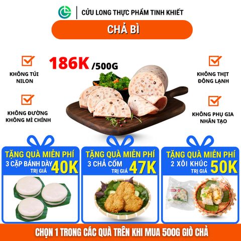 Chả Lụa Bì Cửu Long 500g