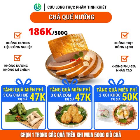 Chả Quế Nướng Cửu Long 500g