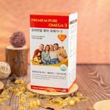  Dầu cá Premium Pure Omega-3 lọ 300 viên Hàn Quốc Nhập Khẩu Chính Hãng 