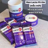  Men Vi Sinh Lacto Fit Diet Bản Tím 60 Gói - Hỗ Trợ Giảm Cân, Cải Thiện Tiêu Hóa 