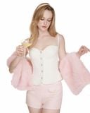  Parisa Dainty tweed corset 