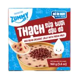  Thạch sữa tươi đậu đỏ 160g 