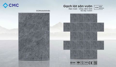  GẠCH LÁT SÂN VƯỜN CMC 400×600 – MẪU CCM4060004S4 