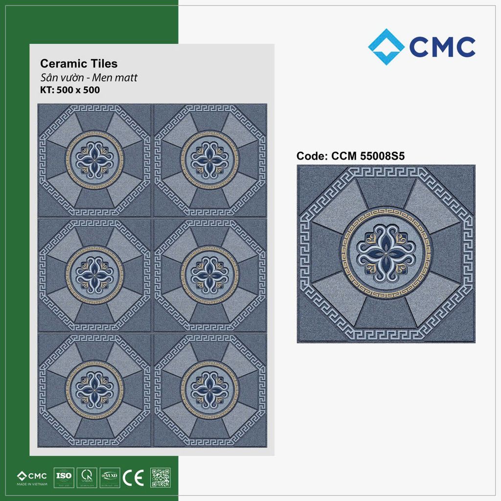 GẠCH SÂN VƯỜN CMC 500×500 – MẪU CCM 55008S5