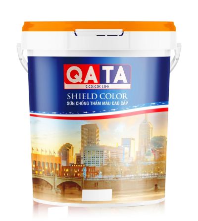  SƠN CHỐNG THẤM MÀU CAO CẤP QATA SHIELD COLOR 