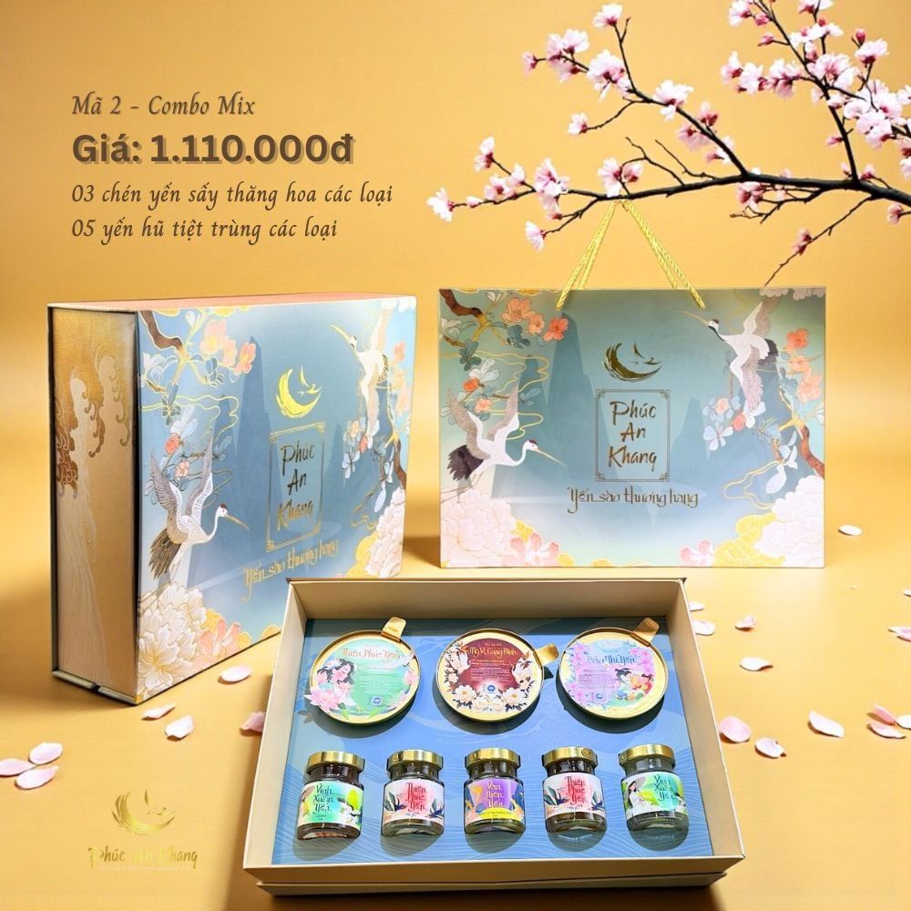 Set Quà Tết Yến Chưng - Cát Tường