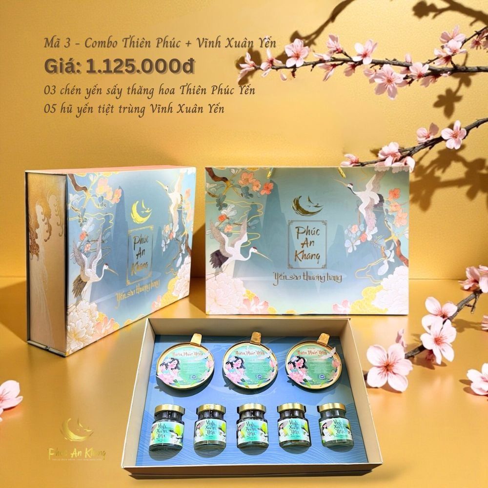 Set Quà Tết Yến Chưng - Cát Tường