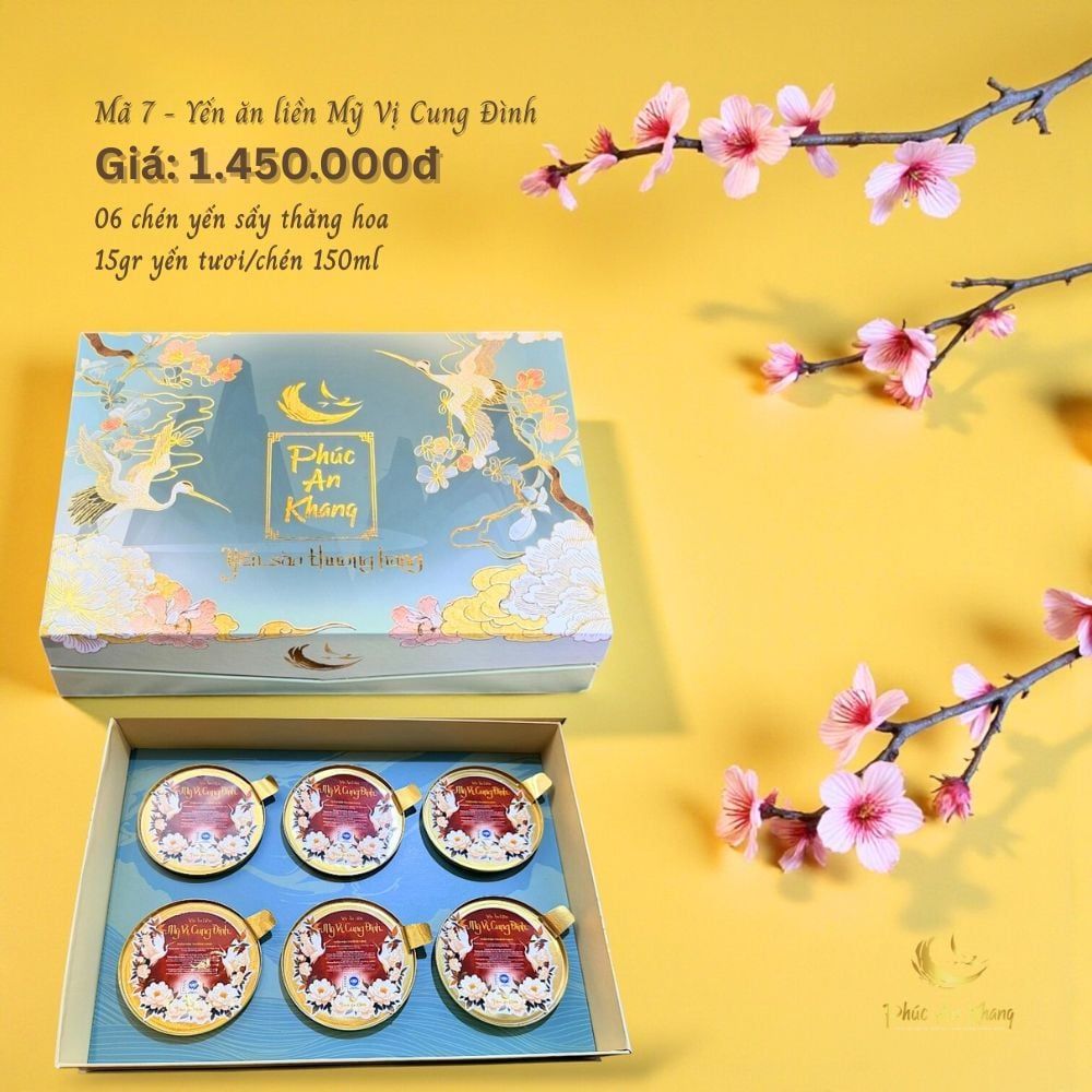 Set Quà Tết Yến Chưng - Cát Tường