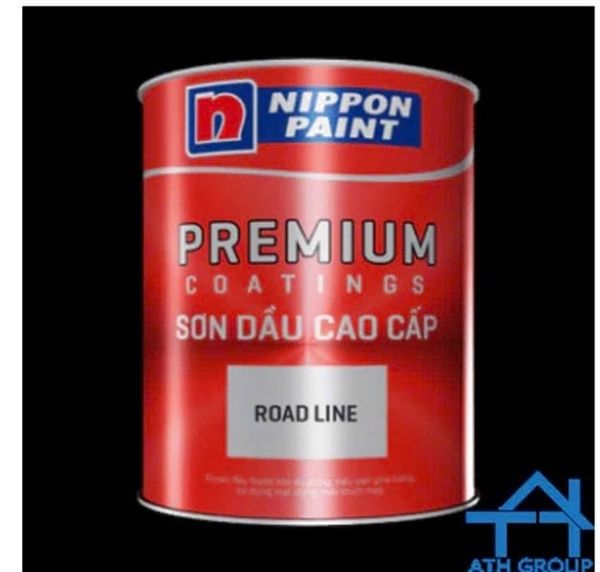 Sơn phản quang-nippon-đen 5LIT