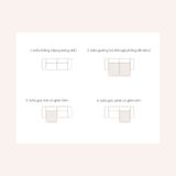  Ghế Sofa bed thông minh VESTA 3 Chỗ 