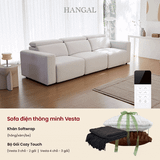  Sofa điện thông minh VESTA 4 Chỗ - 베스타 모션 슬라이드 리클라이너 4인 