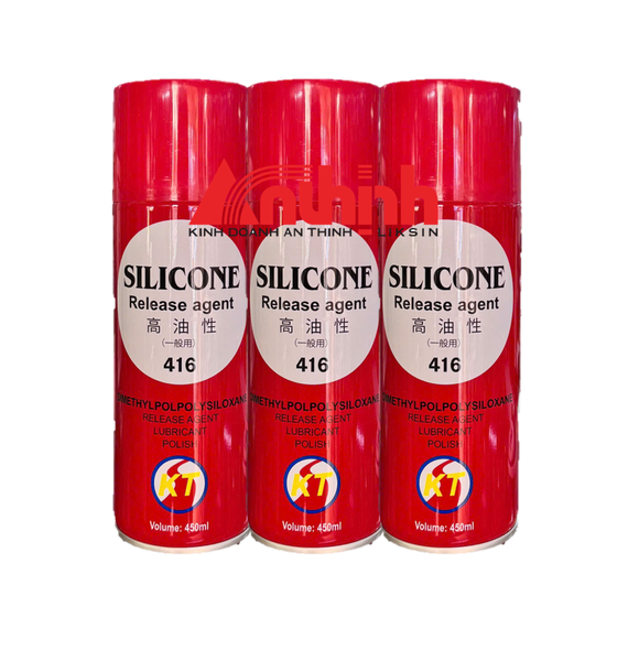  Dầu xịt bôi trơn chống dính Silicone 416  (Taiwan) 