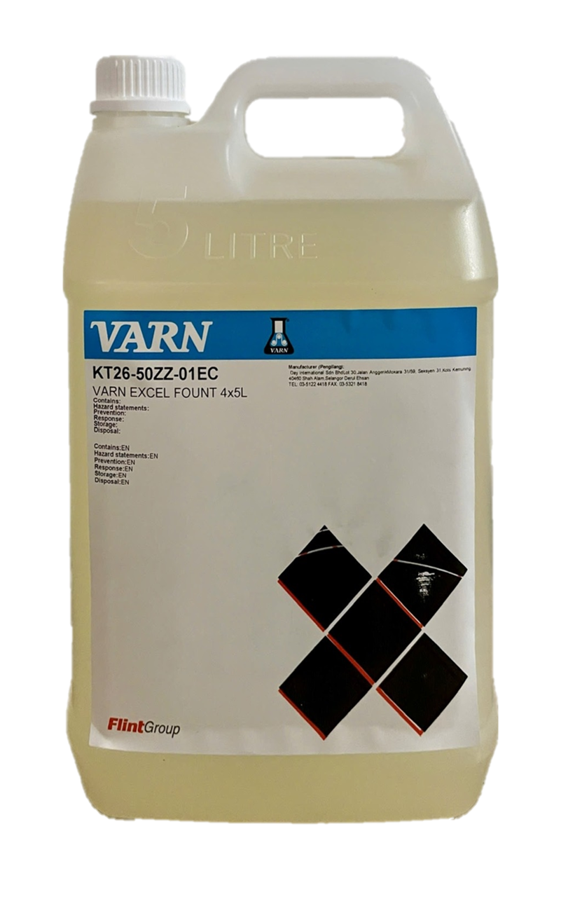  Dung dịch làm ẩm VARN Excel Fount (5 liters/can) ( Hãng Varn - Malaysia) 