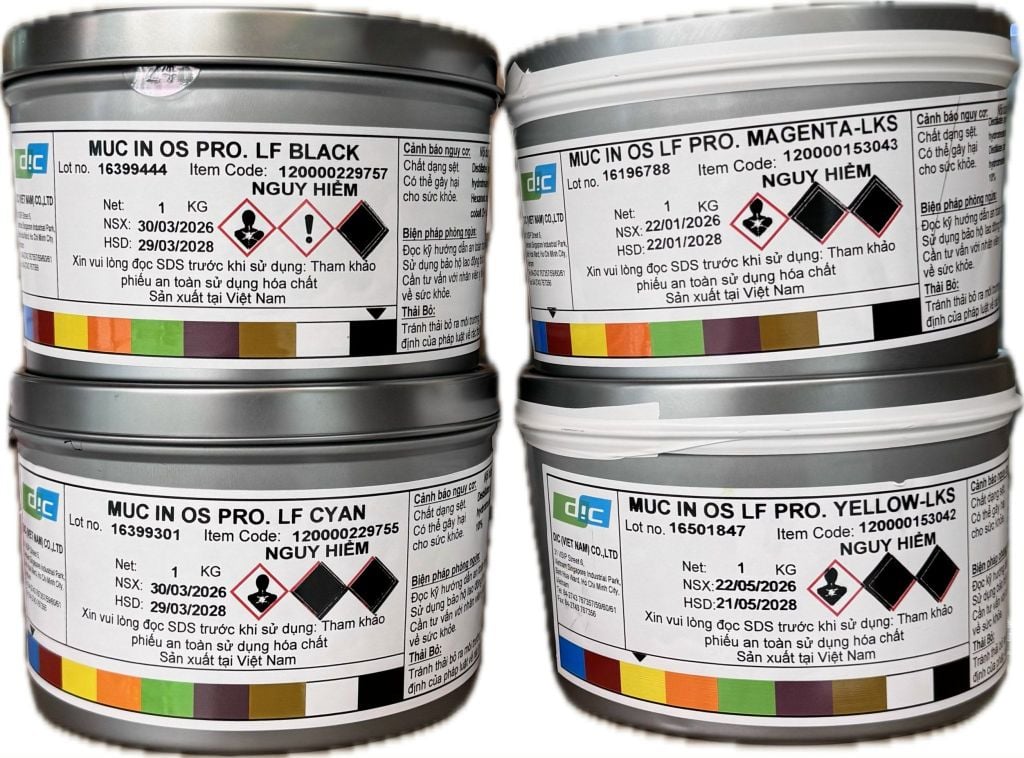  Mực bền sáng DIC - OS LF Pro 
