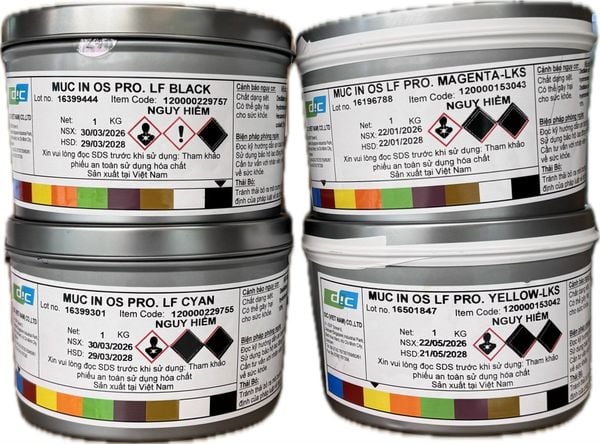  Mực bền sáng DIC - OS LF Pro 