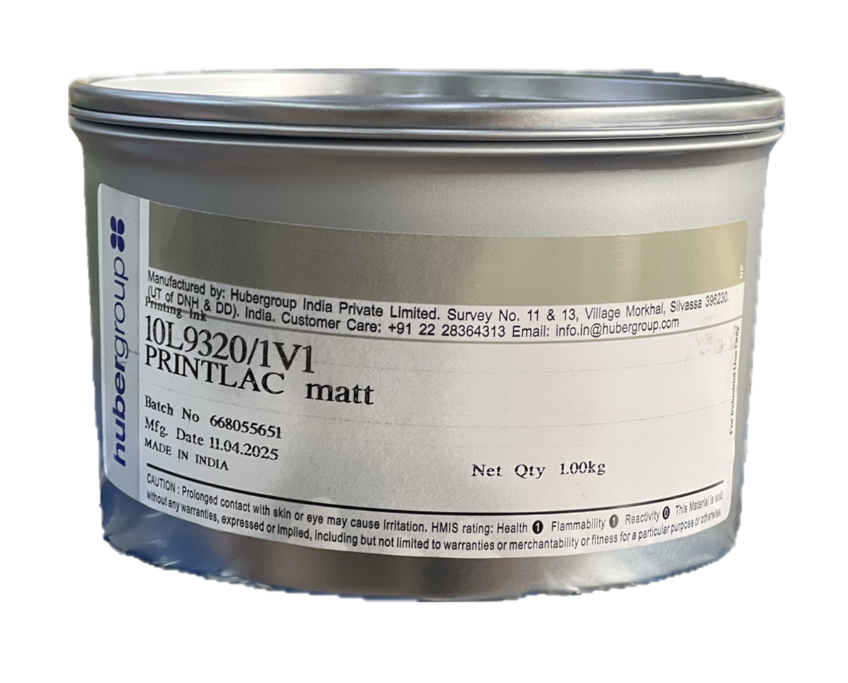  Mực Huber Printlac Matt (Vecni mờ gốc dầu) 