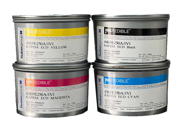  Mực Rapida Eco - Hãng Huber - Mực không dầu khoáng 