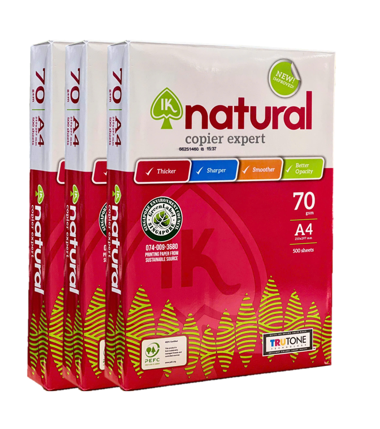  Giấy IK NATURAL Khổ A4 