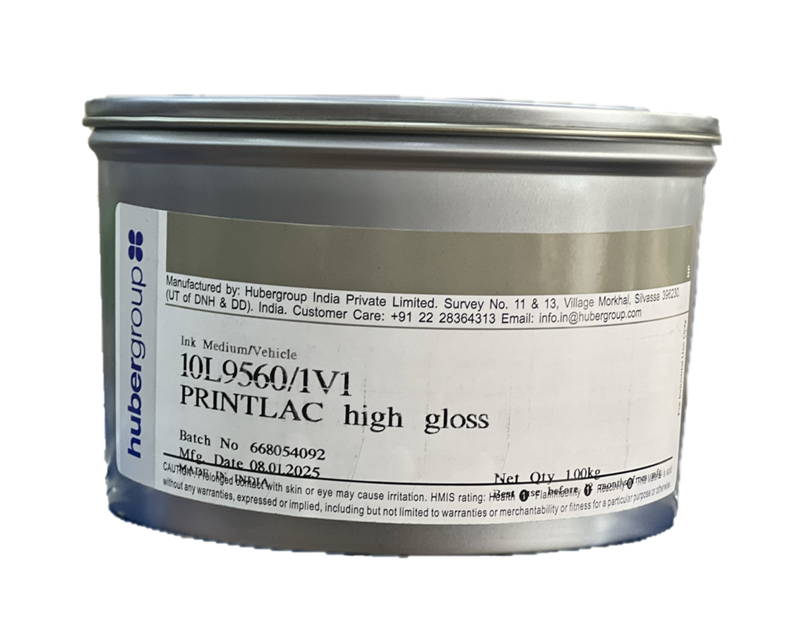  Mực Huber Printlac High gloss (Vecni bóng gốc dầu) 
