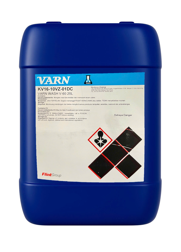  Dung dịch Rửa lô in & Cao su in-Varn Wash V-60 