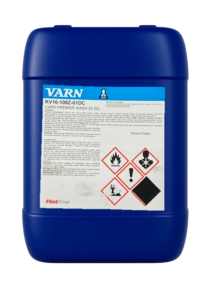  Dung dịch vệ sinh lô in và tấm cao su in Premier Wash 40 