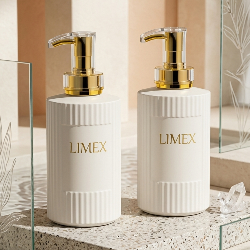  Chai Đựng Dầu Gội Cao Cấp Có Pump – Chai Sữa Tắm, Lotion Thiết Kế Sang Trọng 