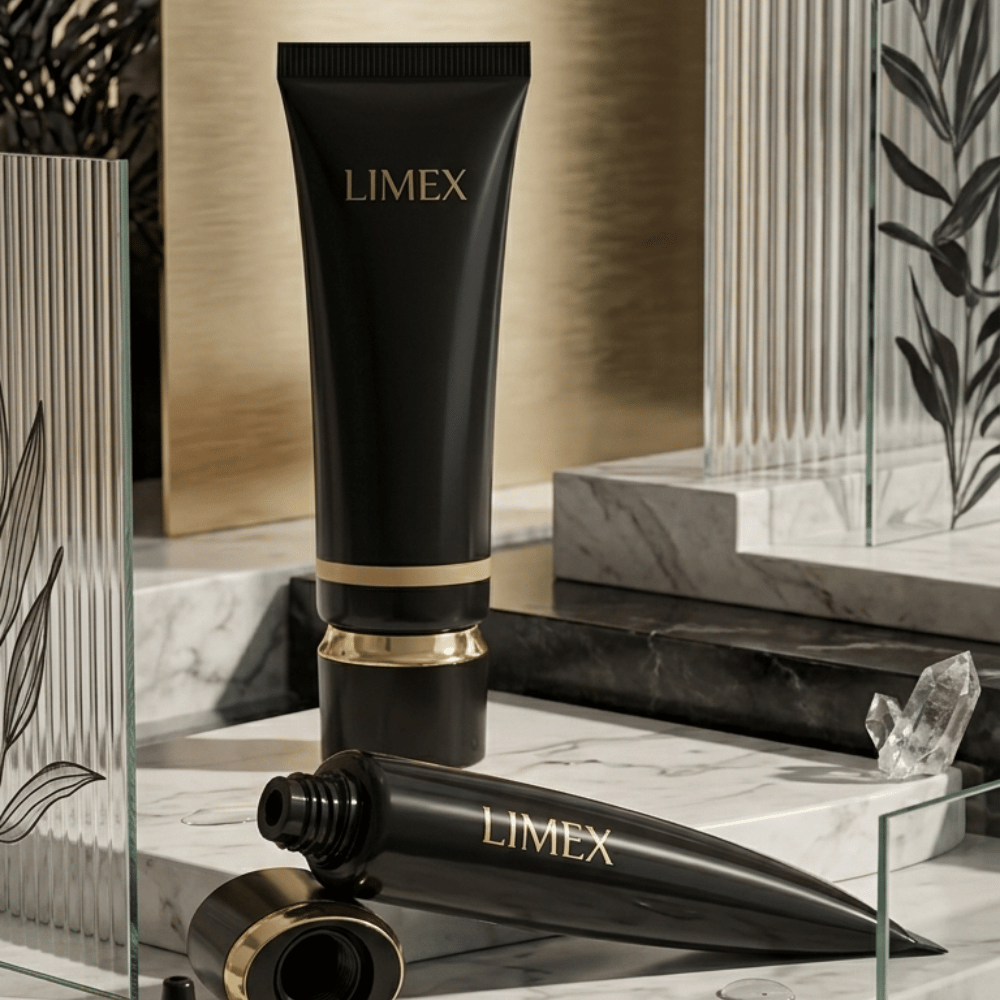 Tuýp Nhựa Đựng Kem Mỹ Phẩm Cao Cấp Màu Đen Nhám | Bao Bì Mỹ Phẩm LIMEX 