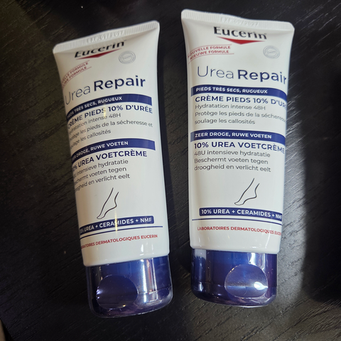 Kem dưỡng da chân Eucerin UreaRepair PLUS 5% Urea hand cream không gây nhờn rít 100ml