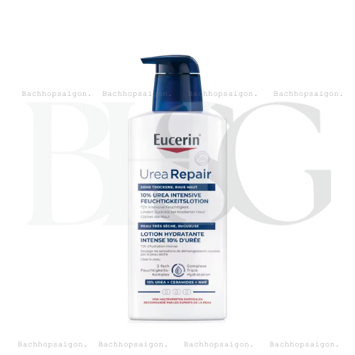 Kem dưỡng ẩm cho da khô  Eucerin UreaRepair Plus 10% Urea Lotion 400 ml