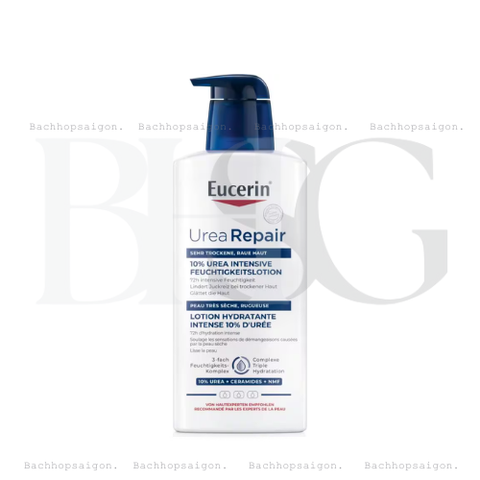 Kem dưỡng ẩm cho da khô  Eucerin UreaRepair Plus 10% Urea Lotion 400 ml