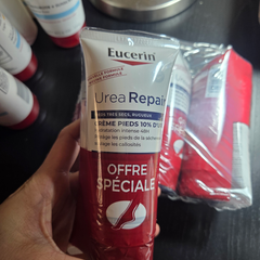 Kem dưỡng da chân Eucerin UreaRepair PLUS 5% Urea hand cream không gây nhờn rít 100ml