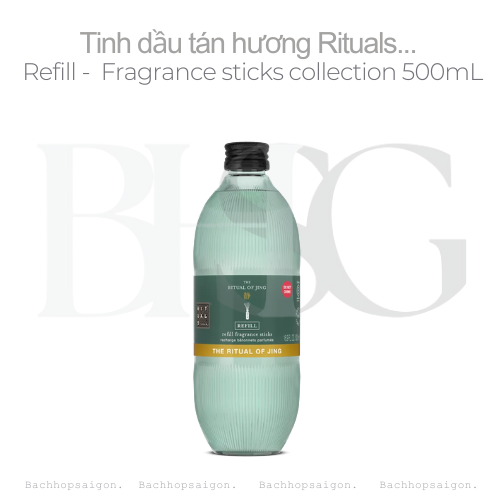 Refill Tinh dầu tán hương Rituals of JING Fragrance Sticks 500ml