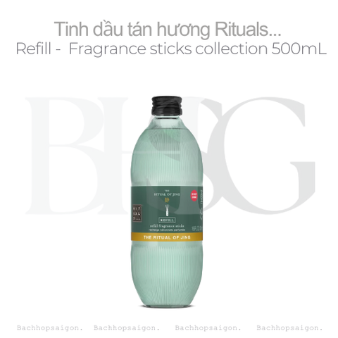 Refill Tinh dầu tán hương Rituals of JING Fragrance Sticks 500ml