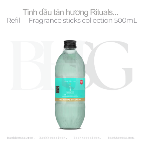 Refill Tinh dầu tán hương Rituals of Karma Refill Fragrance Sticks 500ml