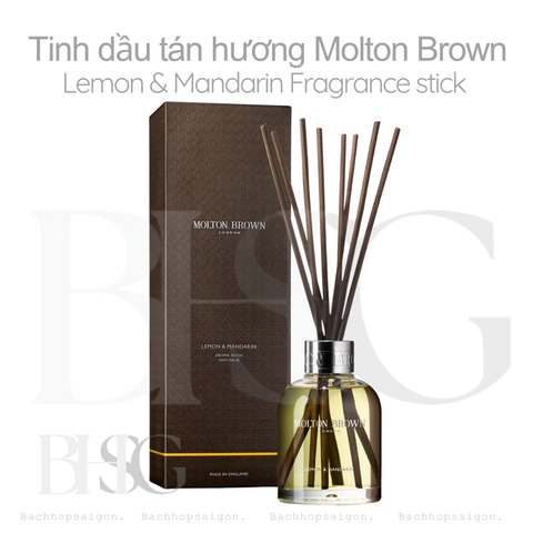 Molton Brown Lemon & Mandarin diffuser stick -Tinh dầu tán hương thơm phòng 150ml