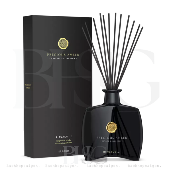 Tinh dầu tán hương Preciouse Amber The Ritual Private Collection Fragrance Sticks
