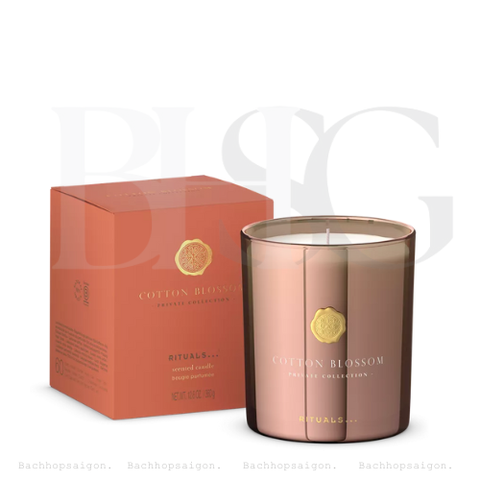 Nến thơm Rituals COTTON BLOSSOM Scented Candle Private collection 360g