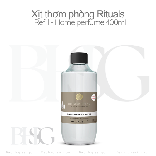Xịt phòng Rituals Habicus Dream Home Perfume room spray 400ml - Refill