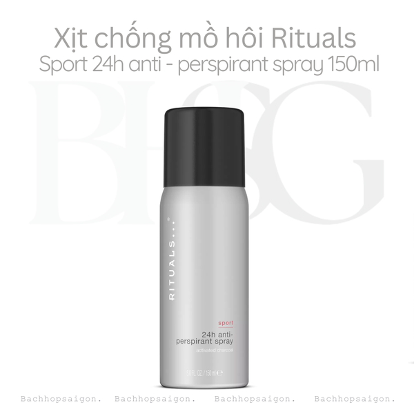 Xịt chống mồ hôi The Rituals sport  Anti-perspirant Spray 24h