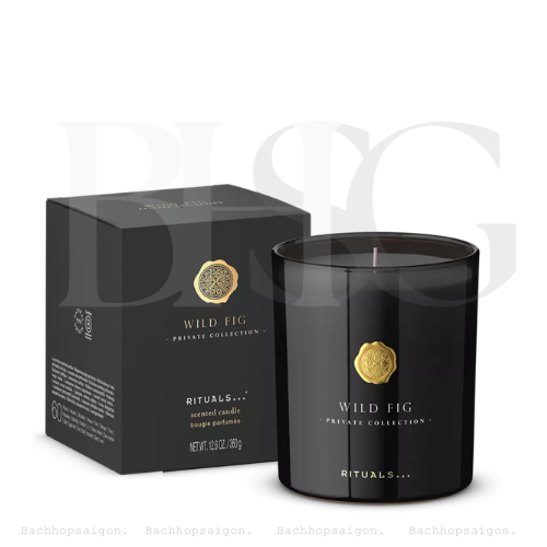 Nến thơm Rituals of WILD FIG Scented Candle Private collection 360g