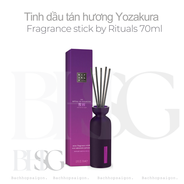 Tinh dầu tán hương The Rituals of Yozakura Fragrance Sticks 70ml