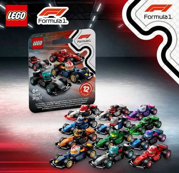 Đồ Chơi Lắp Ráp Bộ Sưu Tập Xe Đua F1® LEGO MINIFIGURES 71049