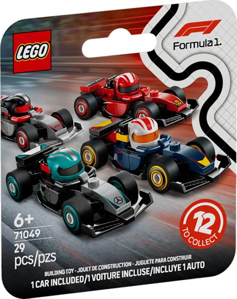 Đồ Chơi Lắp Ráp Bộ Sưu Tập Xe Đua F1® LEGO MINIFIGURES 71049