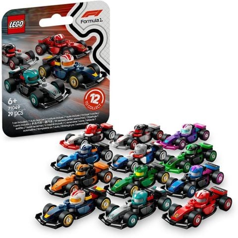 Đồ Chơi Lắp Ráp Bộ Sưu Tập Xe Đua F1® LEGO MINIFIGURES 71049