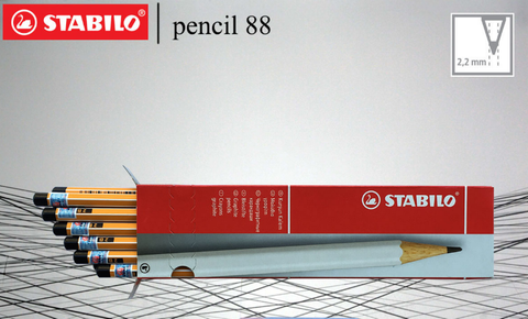 Bút chì gỗ STABILO pencil 88 nét 2B (PC88)