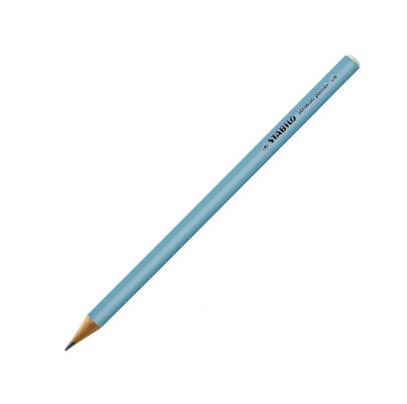 Bút Chì Gỗ 2B Stabilo Schwan Pastel PC421B-2B - Thân Pastel Xanh