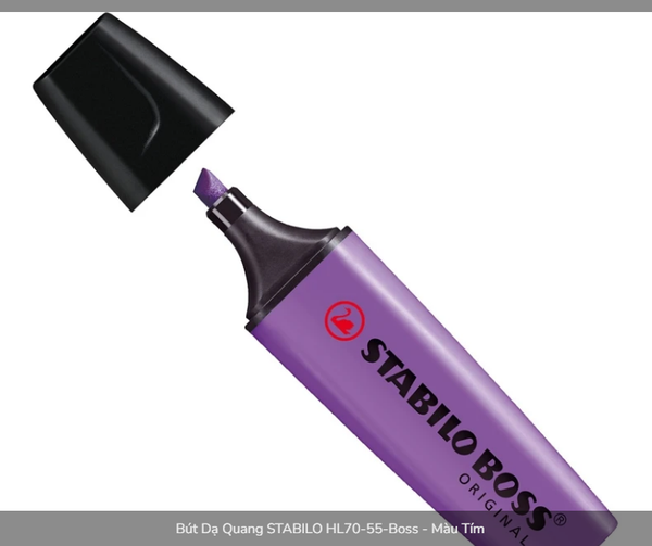 Bút Dạ Quang STABILO HL70-55-Boss - Màu Tím