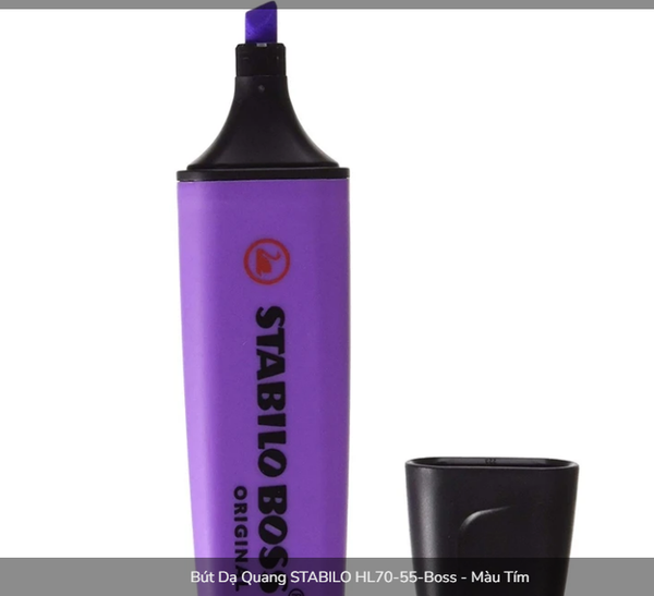 Bút Dạ Quang STABILO HL70-55-Boss - Màu Tím