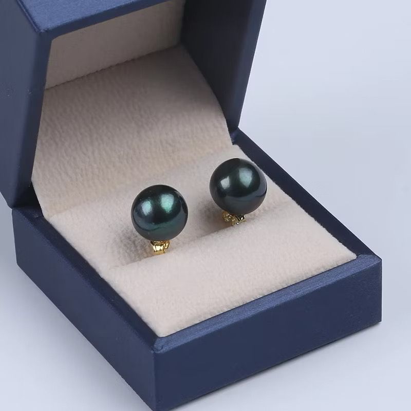 Bông Tai Bạc Ý s925 Đính 1 Hạt Ngọc Trai Tự Nhiên 4-6mm Tối Giản MADAME HIEN PEARLS Cho Nữ BTT051