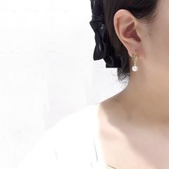 Bông Tai Ngọc Trai Tua Rua Phong Cách Phương Đông Sang Trọng MADAME HIEN PEARLS BTN312